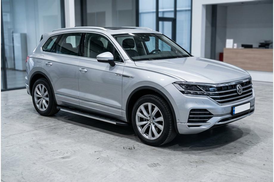 Volkswagen Touareg 2018- Praguri Laterale Duru (2 buc, Aluminiu) Image