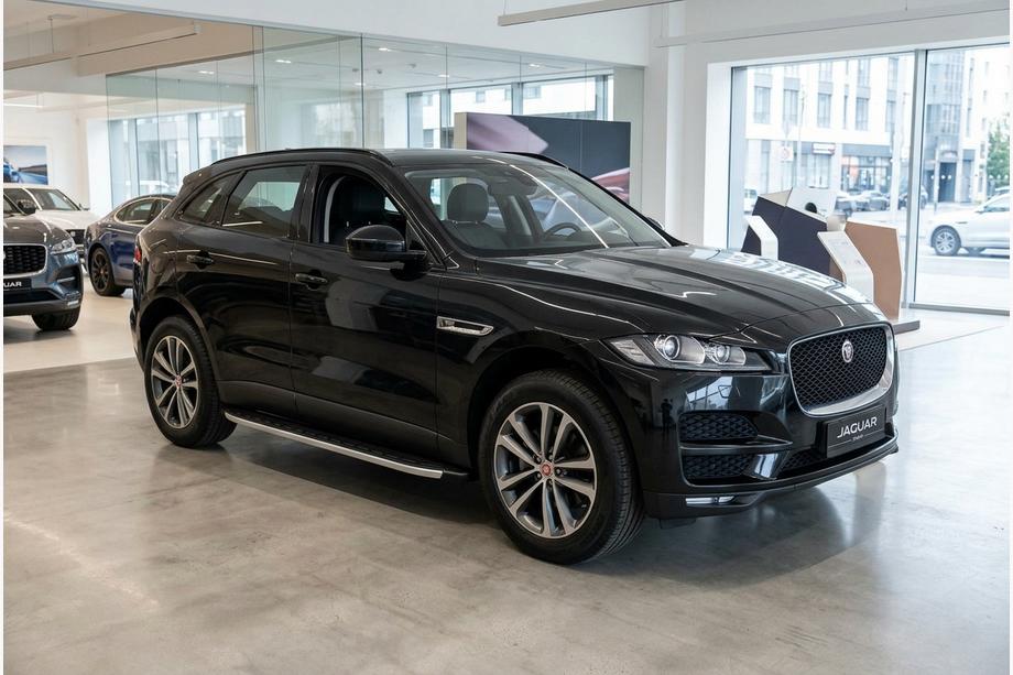 Jaguar F-PACE 2016- Praguri Laterale Fullmond (2 buc, Aluminiu) Image