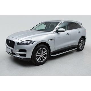 Praguri Laterale Tayga Grey (2 buc, Aluminiu) foto 1
