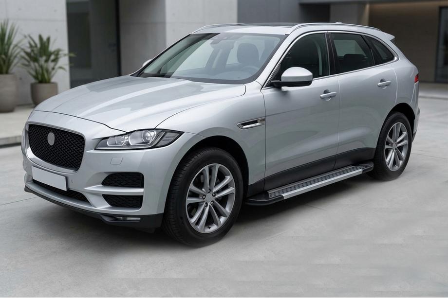 Jaguar F-PACE 2016- Praguri Laterale Vision New Grey (2 buc, Aluminiu) Image