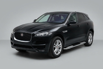 Jaguar F-PACE 2016- Praguri Laterale Tayga V2 (2 buc, Aluminiu) foto 1