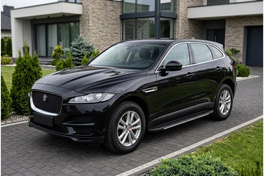 Jaguar F-PACE 2016- Praguri laterale Bosphorus Grey (2 buc, aluminiu) Image