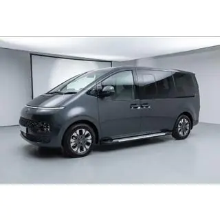 Praguri laterale Allmond Grey (2 buc, aluminiu) Hyundai Staria 2021- foto 1