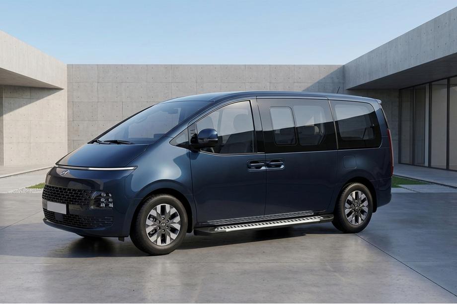 Hyundai Staria 2021- Praguri Laterale Line (2 buc, Aluminiu) Image