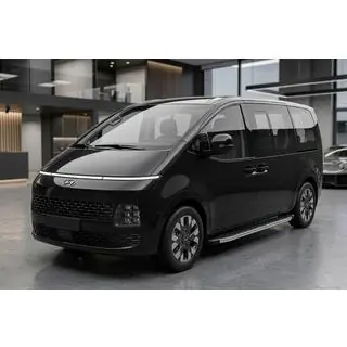 Praguri Laterale BlackLine (2 buc, Aluminiu) Hyundai Staria 2021- foto 1