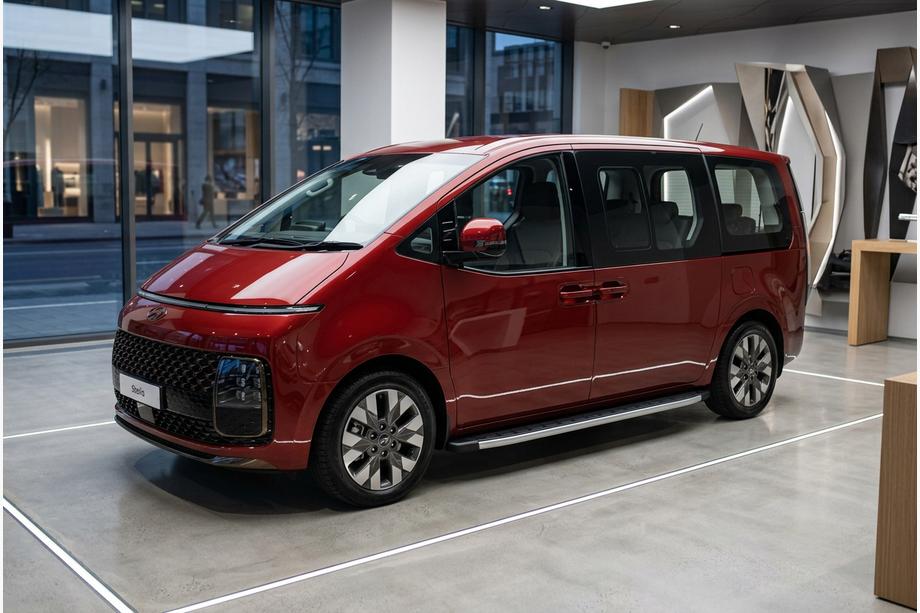 Hyundai Staria 2021- Praguri Laterale Fullmond (2 buc, Aluminiu) Image
