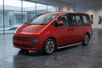 Hyundai Staria 2021- Praguri Laterale Maydos V1 (2 buc, Aluminiu si Otel Inoxidabil) foto 1