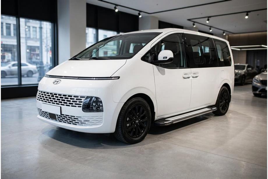 Hyundai Staria 2021- Praguri Laterale Rainbow (2 buc, Aluminiu) Image