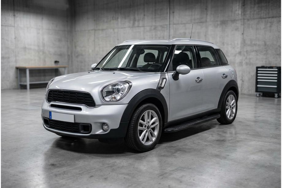 Mini Countryman R60 2010-2017 Praguri Laterale Tayga Black (2 buc, Aluminiu) Foto 1
