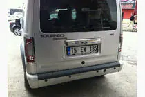 Ford Transit 2000–2014 Ornament cromat deasupra placutei de inmatriculare (inox) foto 5