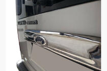 Ford Transit 2000–2014 Ornament cromat deasupra placutei de inmatriculare (inox) foto 1