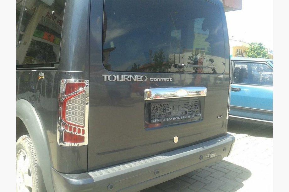 Ford Transit 2000–2014 Ornament cromat deasupra placutei de inmatriculare (inox) Foto 2