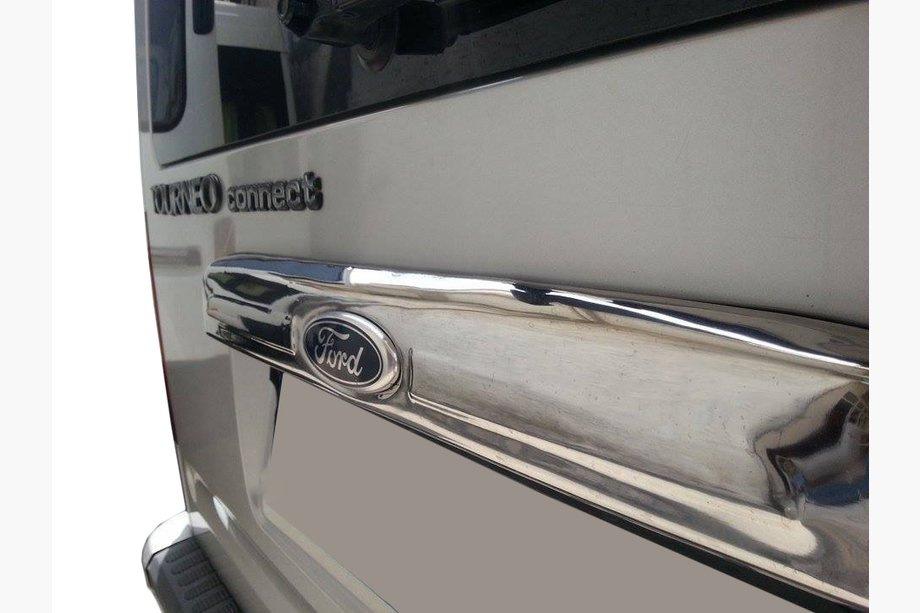 Ford Transit 2000–2014 Ornament cromat deasupra placutei de inmatriculare (inox) Image