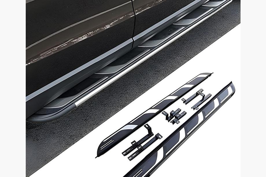 Audi Q5 2017-2025 Praguri Laterale OEM V2 (2 buc, Aluminiu) Foto 1
