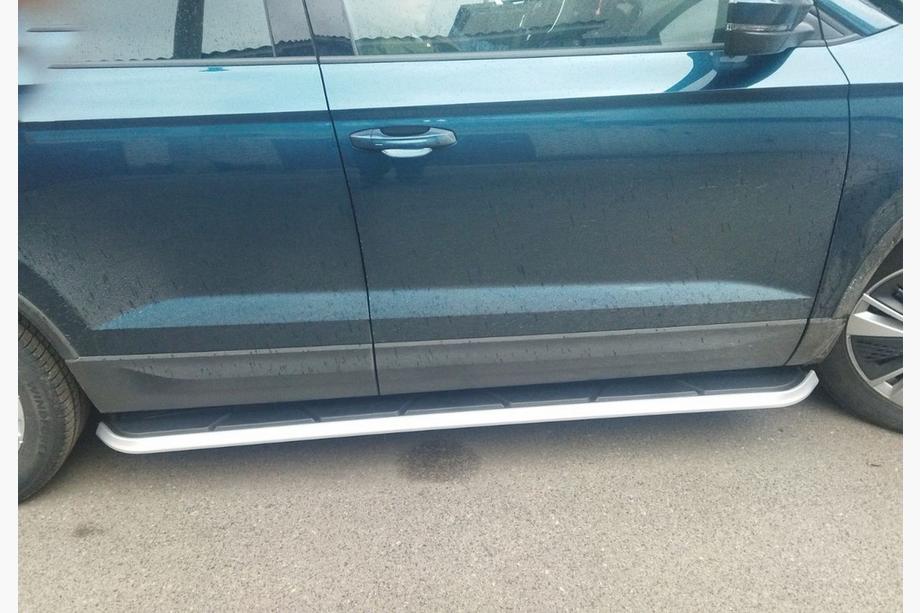 Skoda Karoq 2018- Praguri Laterale OEM V2 (2 buc, aluminiu) Foto 3
