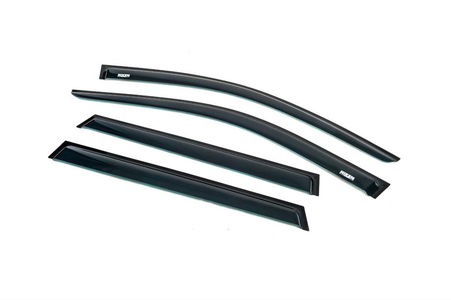 Jeep Grand Cherokee WK2 2010-2021 Deflectoare Geamuri (4 buc, Niken) Image