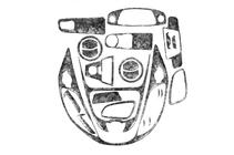 Ford Courier 2014-2023 Capace Panou Bord Aluminiu foto 1