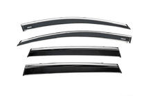Honda CRV 2017-2022 Deflectoare geamuri cu ornament cromat (4 buc, Niken) foto 1