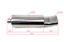 Esapament sport partea spate BLT313-1 foto 2