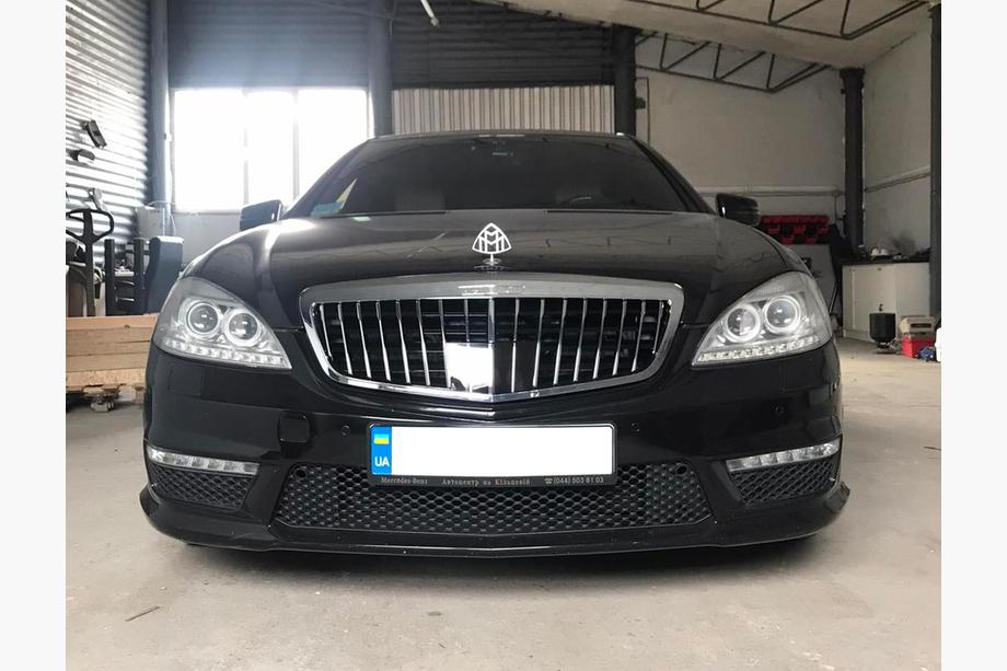 Mercedes S-class W221 2005-2013 Grila fata Maybach V2 (2009-2013) Image
