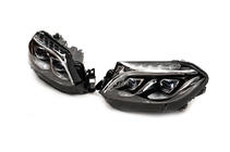 Mercedes GL/GLS class X166 2012-2019 Faruri fata Halogen to LED (pentru vehicule convertite din GL in GLS, 2 buc.) foto 2