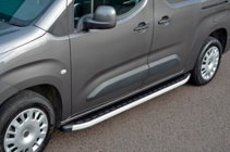 Toyota Proace City 2016- Praguri Laterale Fullmond (2 buc, Aluminiu) foto 2