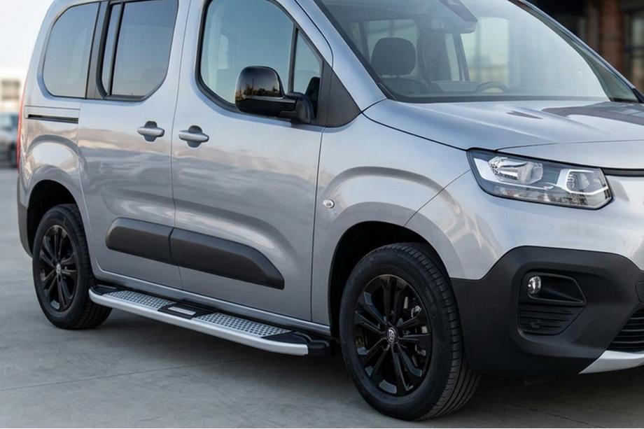 Toyota Proace City 2016- Praguri Laterale Mevsim Grey (2 buc, Aluminiu) Foto 1