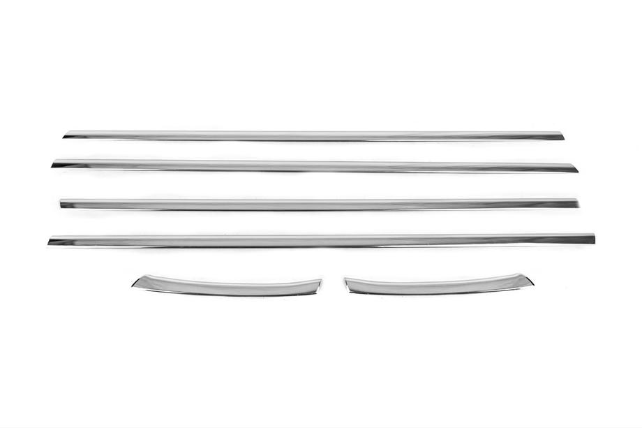 Ford Mondeo 2008-2014 Ornamente inferioare geamuri inox (6 buc) Foto 2
