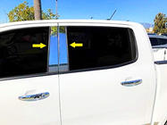 Ford Ranger 2011–2022 Ornamente Stalpi Usa Inox foto 1