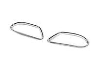 Mercedes ML W163 1997-2005 Capace cromate pentru proiectoare ceata (2 buc, plastic) foto 2