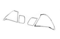 BMW 3 Series E46 1998-2006 Capace cromate stopuri (2 buc) foto 1