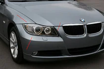 BMW 3 Series E90/E91 2005-2011 Capace Faruri Crom (2 buc, Plastic) foto 1