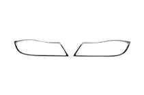 BMW 3 Series E90/E91 2005-2011 Capace Faruri Crom (2 buc, Plastic) foto 3