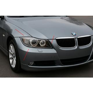 Capace Faruri Crom (2 buc, Plastic) BMW 3 Series E90/E91 2005-2011 foto 1