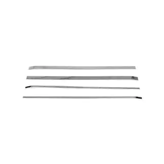 Molduri din inox pentru usi culisante (4 buc) foto 3