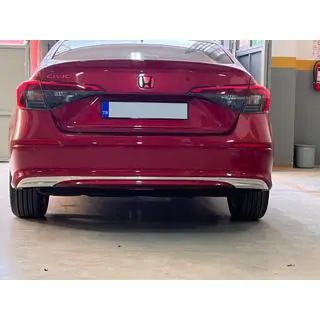Protectie bara spate inox (Sedan) foto 1