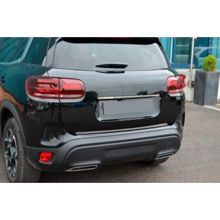 Ornament cromat deasupra placutei de inmatriculare (inox) Citroen C5 Aircross 2017-2025 foto 4