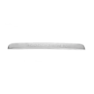 Ornament cromat deasupra numarului pentru hayon (cu inscriptie, inox) foto 2
