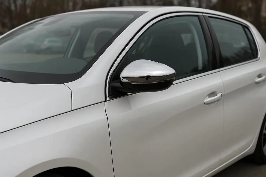 Peugeot 308 2014-2021 Capace Oglinzi (2 buc, Otel Inoxidabil) Image