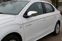 Citroen C-Elysee 2013-2022 Capace Oglinzi (2 buc, Otel Inoxidabil) foto 1