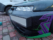 Suport universal numar pentru marginea barei (plastic) Negru Mat foto 3