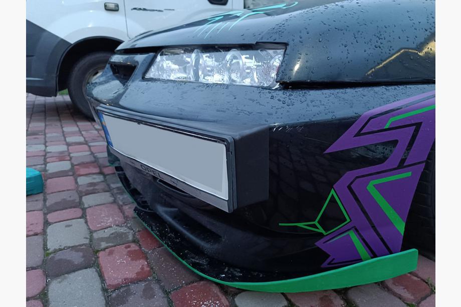 Suport universal numar pentru marginea barei (plastic) Grund pentru Vopsire Foto 3