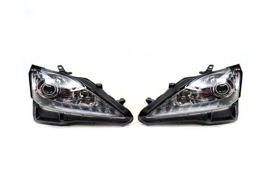 Lexus IS 2005-2013 Faruri Fata OEM V2 Silver (2 buc) Image