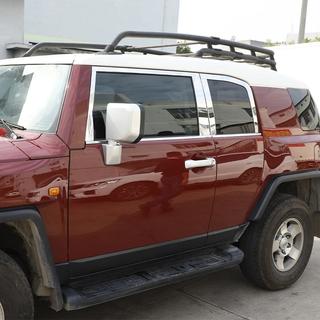 Set ornamente geamuri inox 16 buc Toyota FJ Cruiser 2006-2022 foto 2