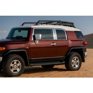 Set ornamente geamuri inox 16 buc Toyota FJ Cruiser 2006-2022 foto 1