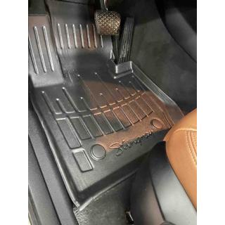 Covorase auto cauciuc Stingray 3D (5 buc, poliuretan) BMW X4 F26 2014-2018 foto 1