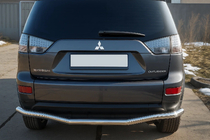 Mitsubishi Outlander 2006-2012 Protectie Spate D125201 (Inox) foto 1