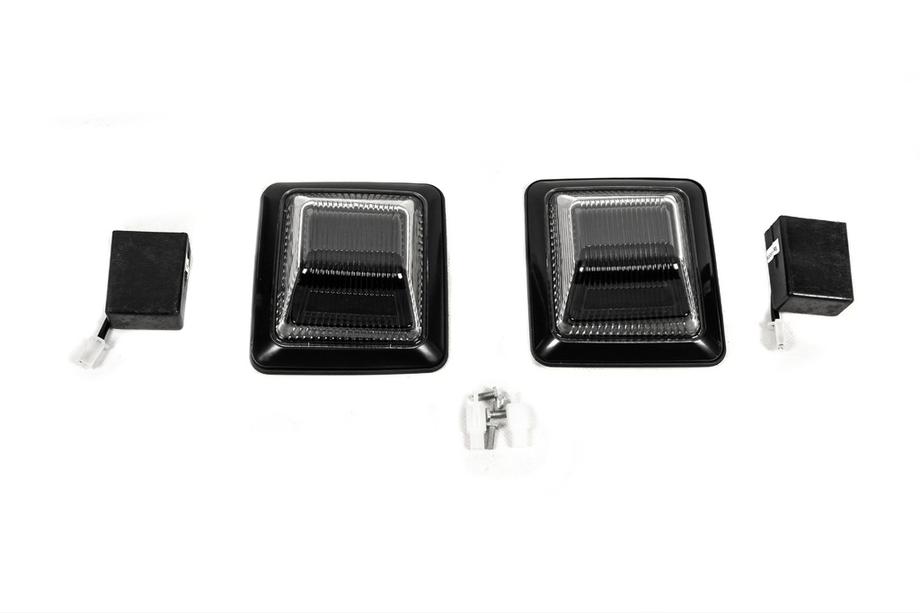 Mercedes G class W463 1990-2018 Semnalizari Black Design (2 buc) Image