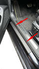 Volkswagen Passat B6 2006-2012 Protectii praguri DDU (4 buc, plastic) foto 4
