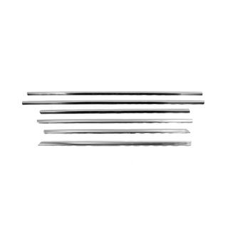 Ornamente Geamuri Inox Mercedes E-class W211 2002-2009 foto 3